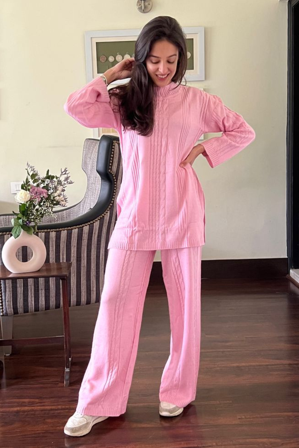 Tarini Manchanda's Pretty in Pink Co-ord Set