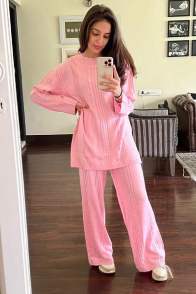 Tarini Manchanda's Pretty in Pink Co-ord Set