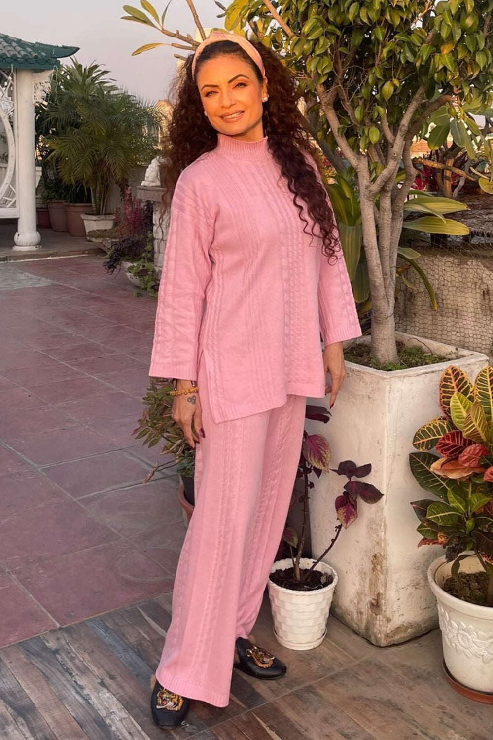 Kavita Ghai's Pretty in Pink Co-ord Set