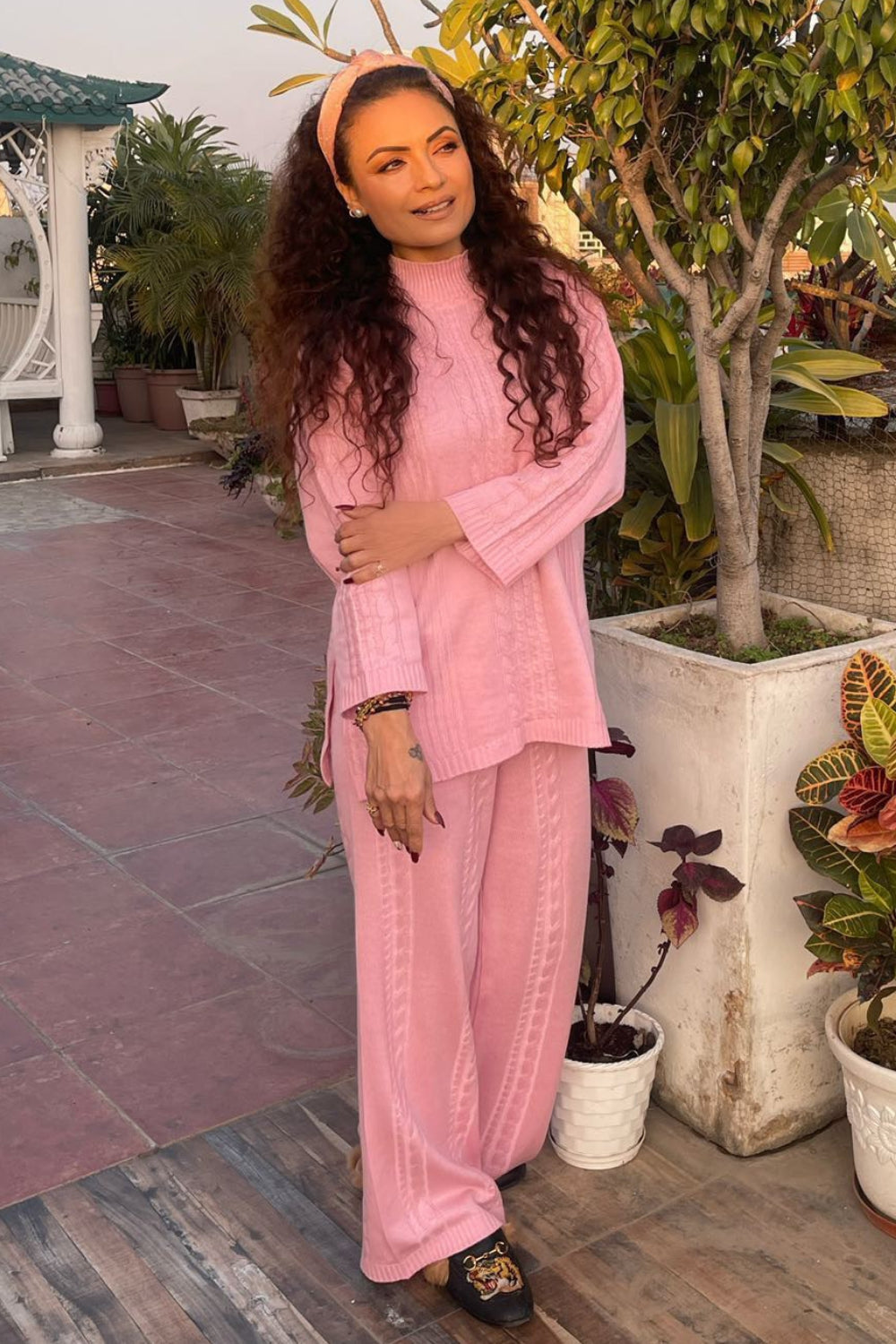 Kavita Ghai's Pretty in Pink Co-ord Set